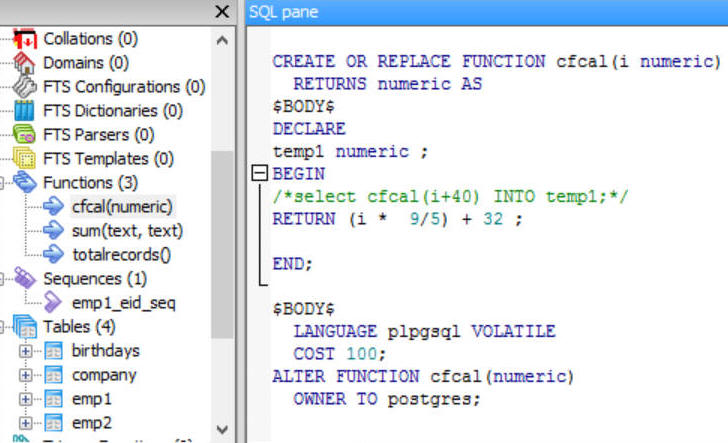 Postgresql Create Or Replace Function Returns Trigger